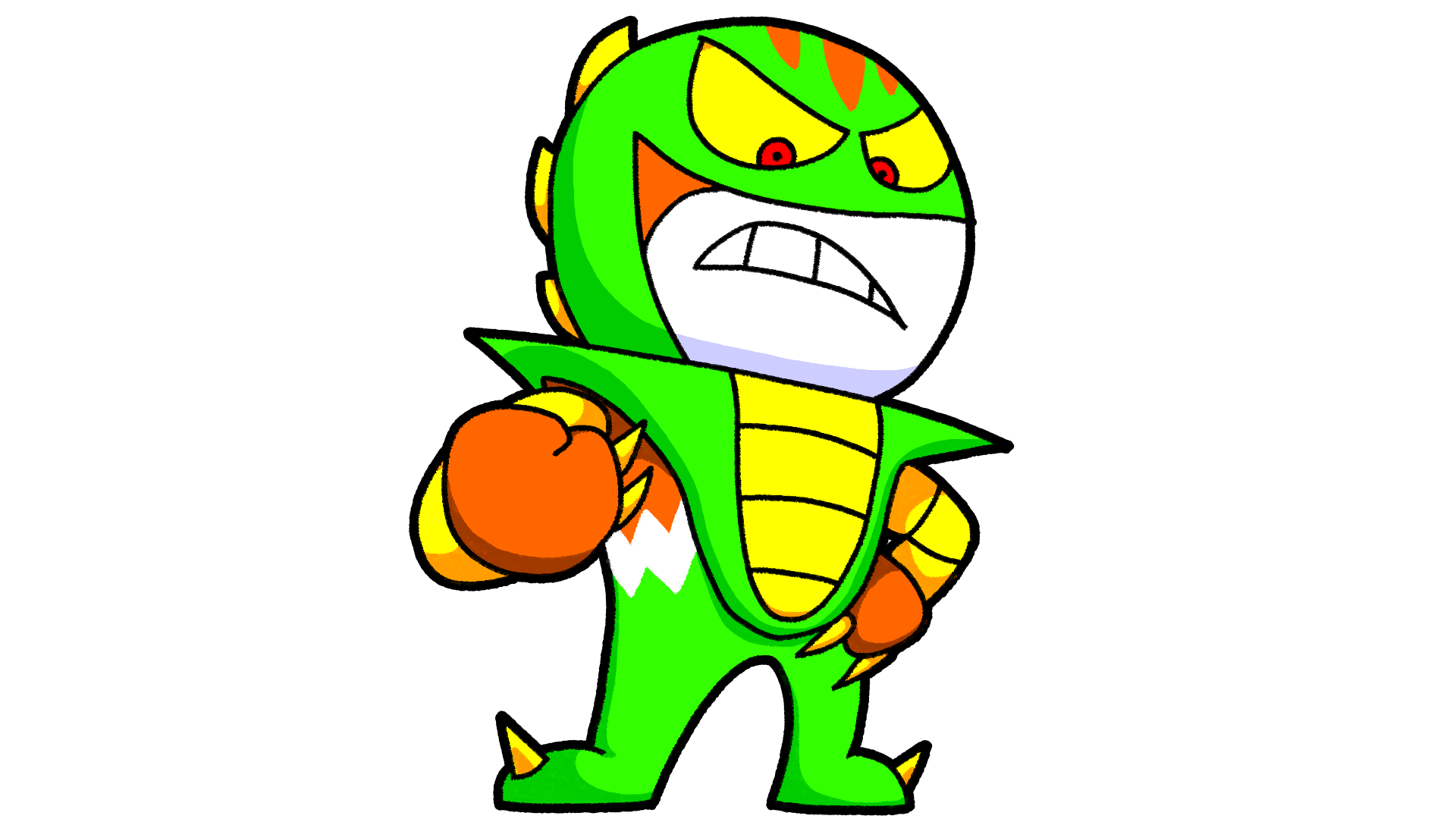 <h4>William Nancy Dino</h4><table><tr><td><b>First Created:</b> 2005</b><br><b>First In-game Appearance:</b> Scruffy 2: Scruffy's Quest (2007)</td>
												<td>Dry anime subs, Internet arguments, and reddit/td>
											</tr>
										</table><p>Dino is the not so proud servant of Marrow Prime and his sons. He is widely known as the biggest loser in the entire universe. He is a man desperate for any validation at all, and yet in his quest to recieve the most Reddit karma, his arrogant behavior has only earned him negative real karma. He isn't even all that effective a right hand man! Being crushed under Robo Sticky took him out of commission for a solid three games in a row. Even being possessed has a mixed track record; while the Stargazer was able to make him a credible villain, all the AB Energy he chugged only earned him a 1 hit KO from one of the many green haired women he openly pines for.</p>